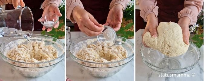 weiche-focaccia-kartoffelflocken-wasser-salz-teig fertig