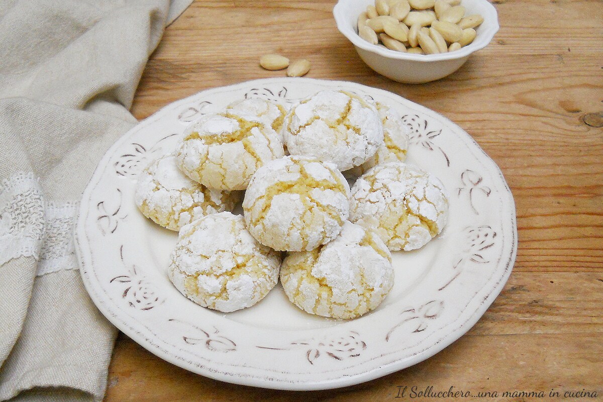 Weiche Mandelplätzchen