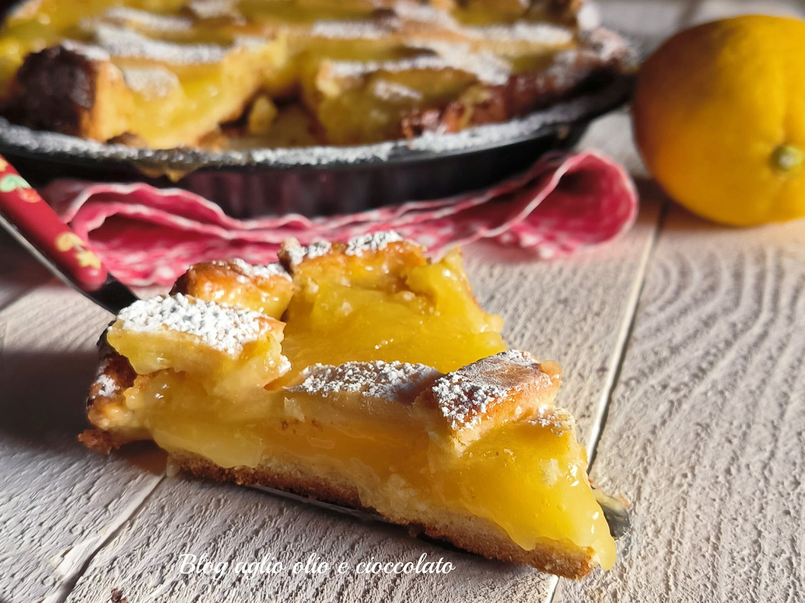 WEICHE UND CREMIGE ZITRONENTARTE