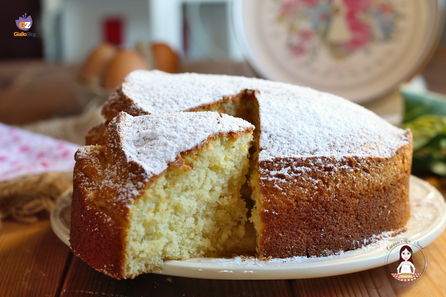 Weicher Kuchen im Heißluftfritteuse