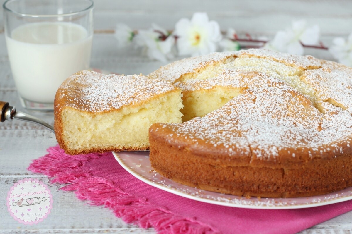 Weicher Kuchen mit Mascarpone