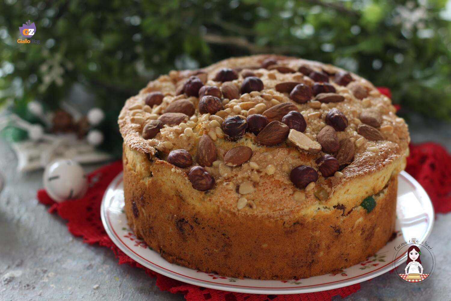 Weihnachtstorte mit Ricotta