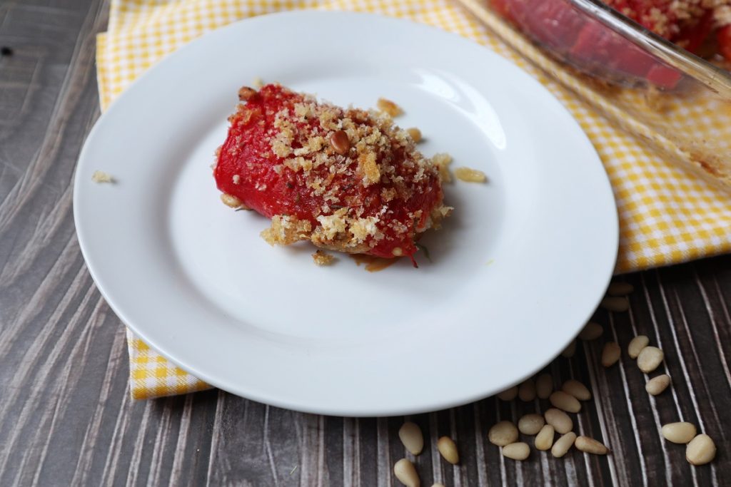 Würzige Paprikaröllchen