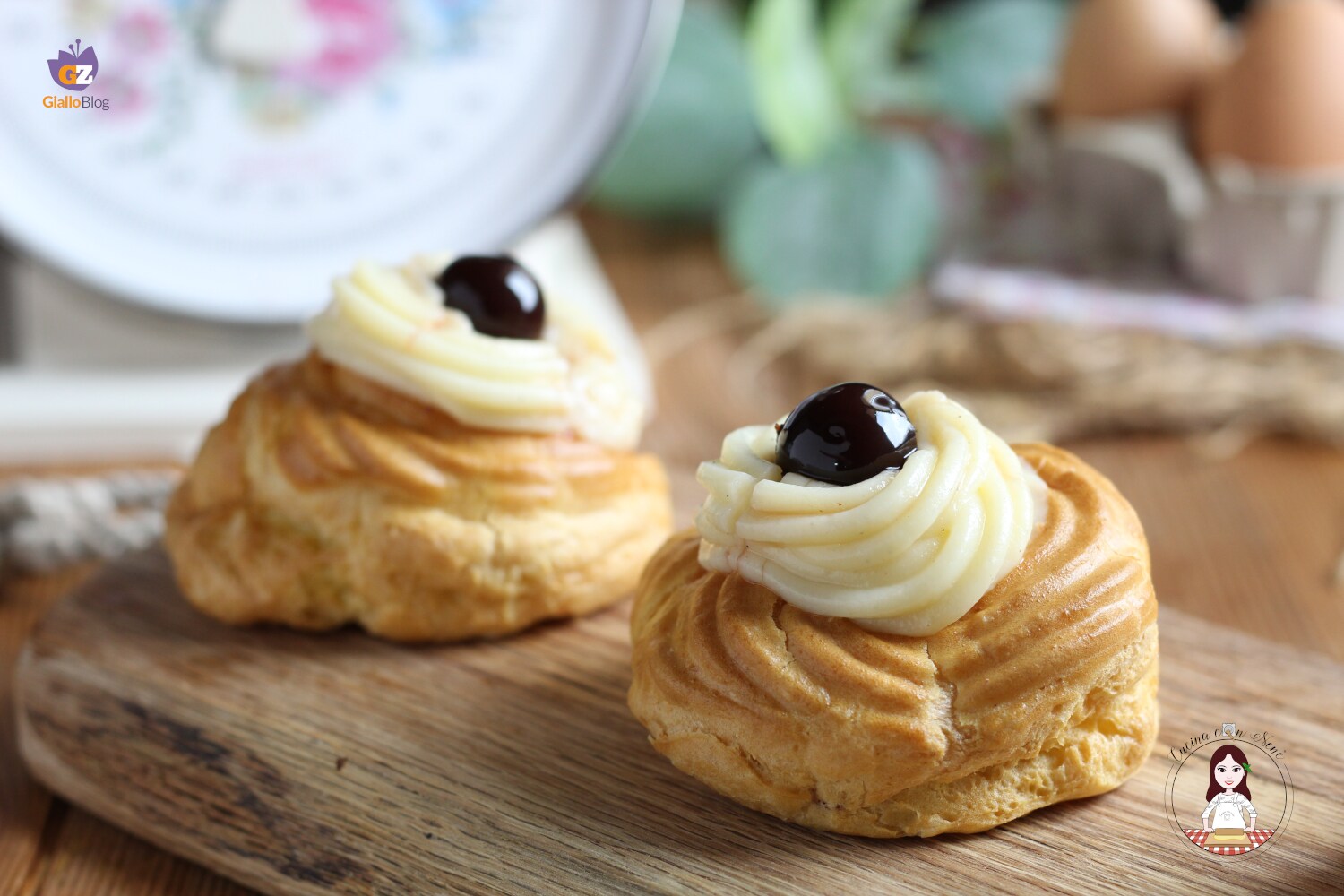 Zeppole di San Giuseppe in der Heißluftfritteuse