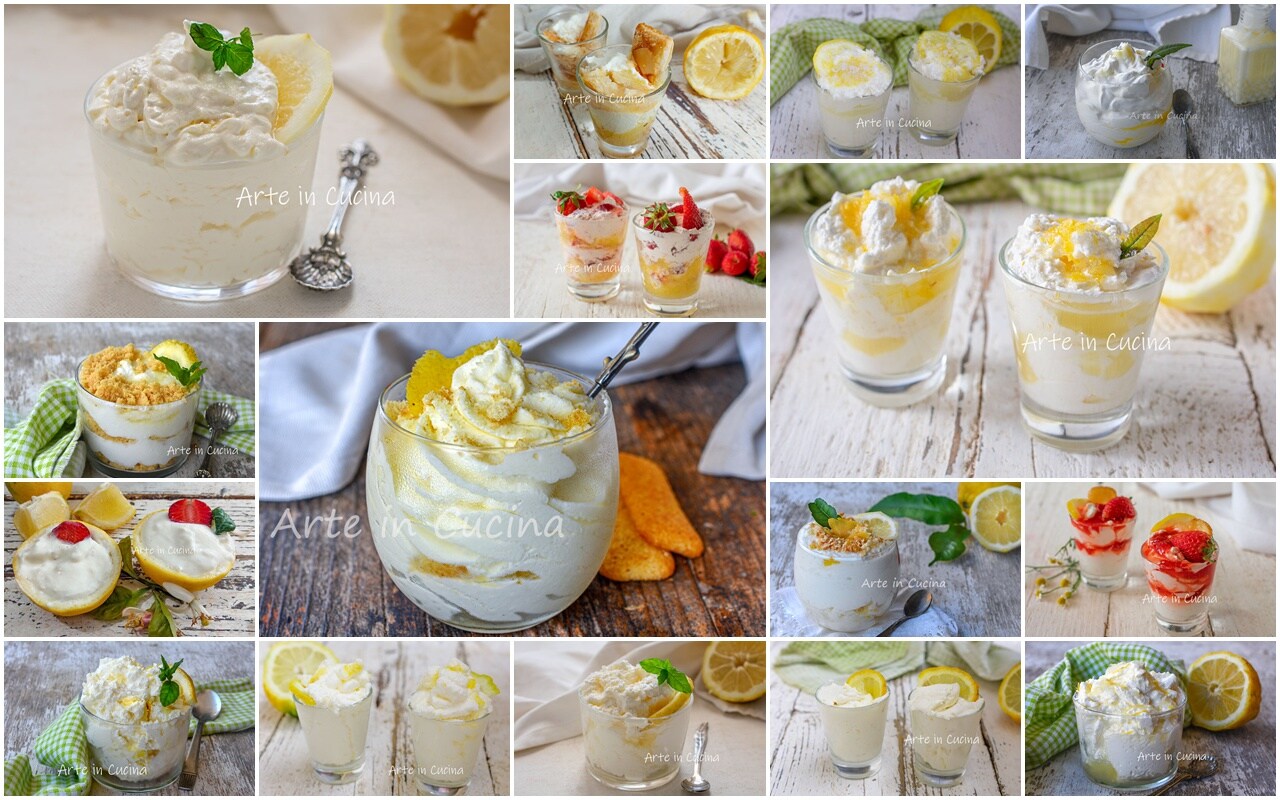 ZITRONENMOUSSE frische und cremige Rezepte