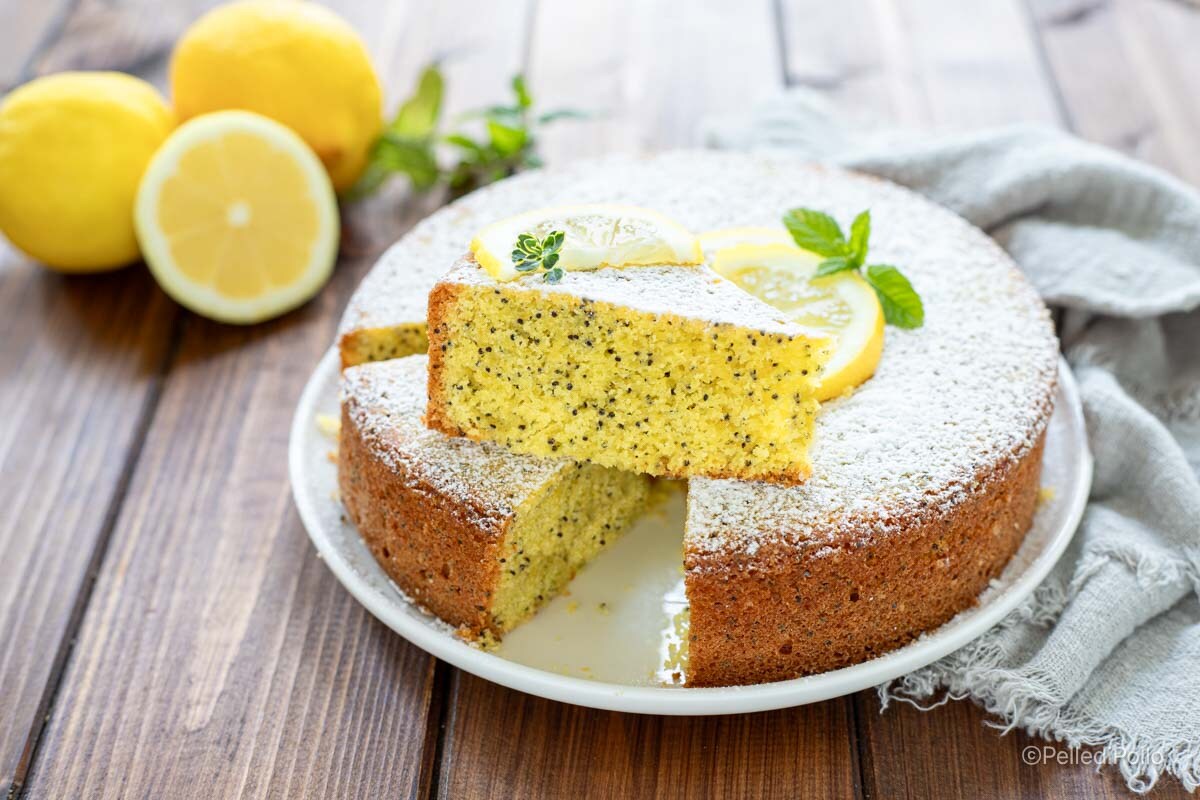 Zitronen-Mohn-Kuchen