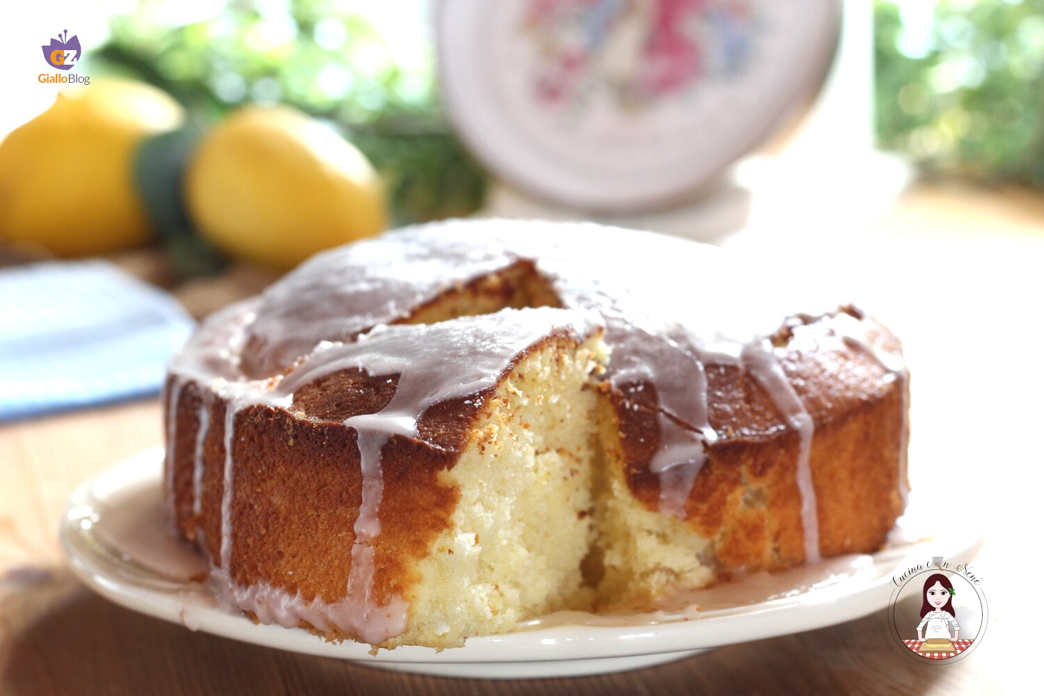 Zitronenkuchen in der Heißluftfritteuse