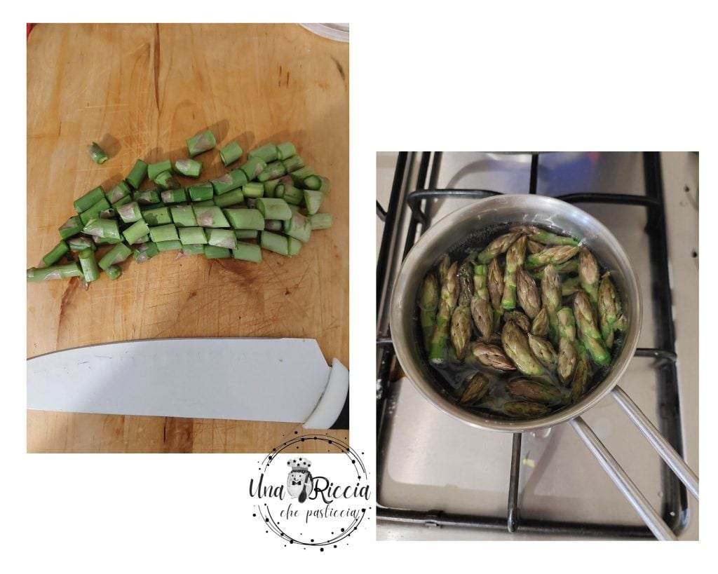 Zubereitung Spargel Gnocchetti Spargel