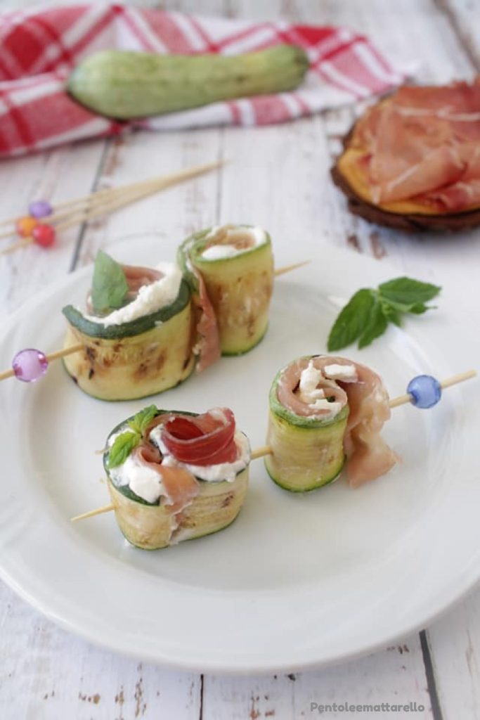 zucchini-röllchen