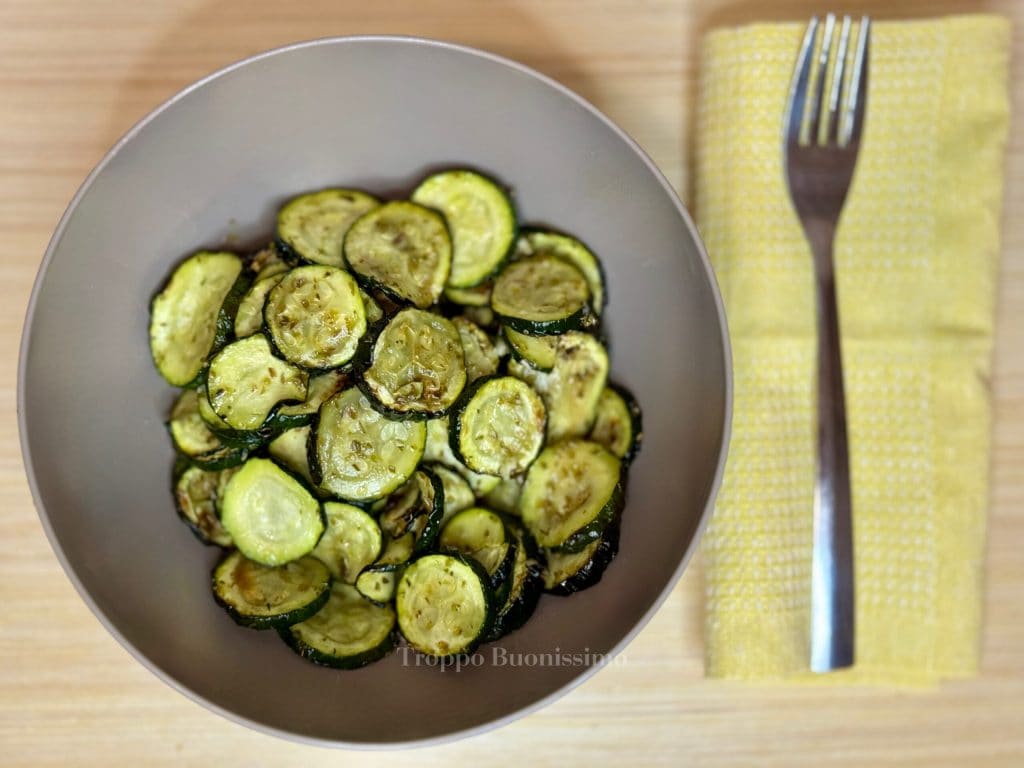 zucchini alla scapece in der Heißluftfritteuse