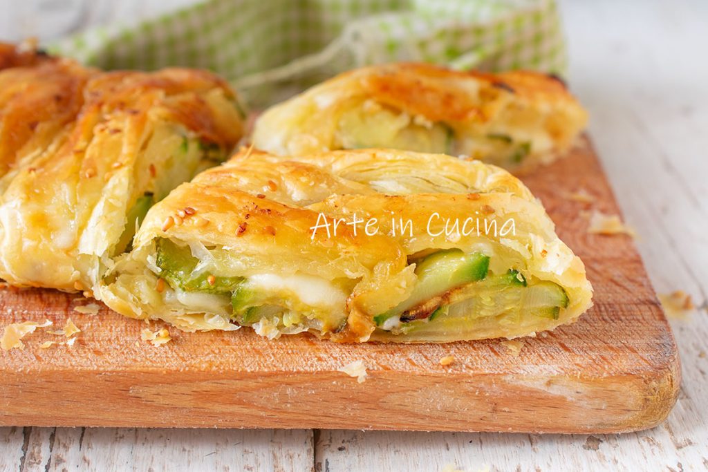 ZUCCHINI-ROLLBRATEN in Kruste