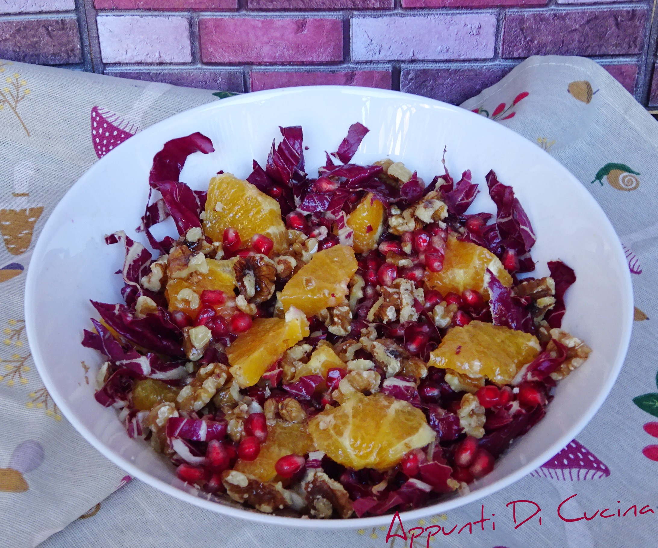 SALAT MIT ORANGEN UND RADICCHIO