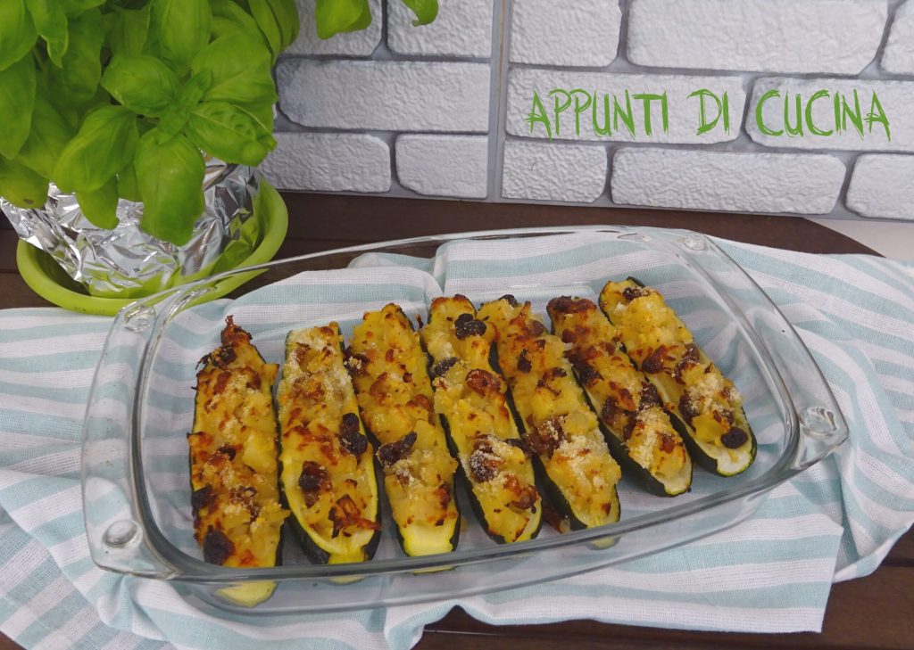 Gefüllte Zucchini nach deutscher Art