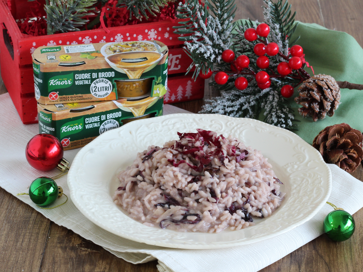 RISOTTO MIT STRACCHINO UND RADICCHIO