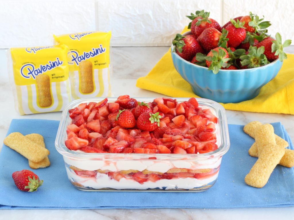 Erdbeer-Ricotta-Dessert