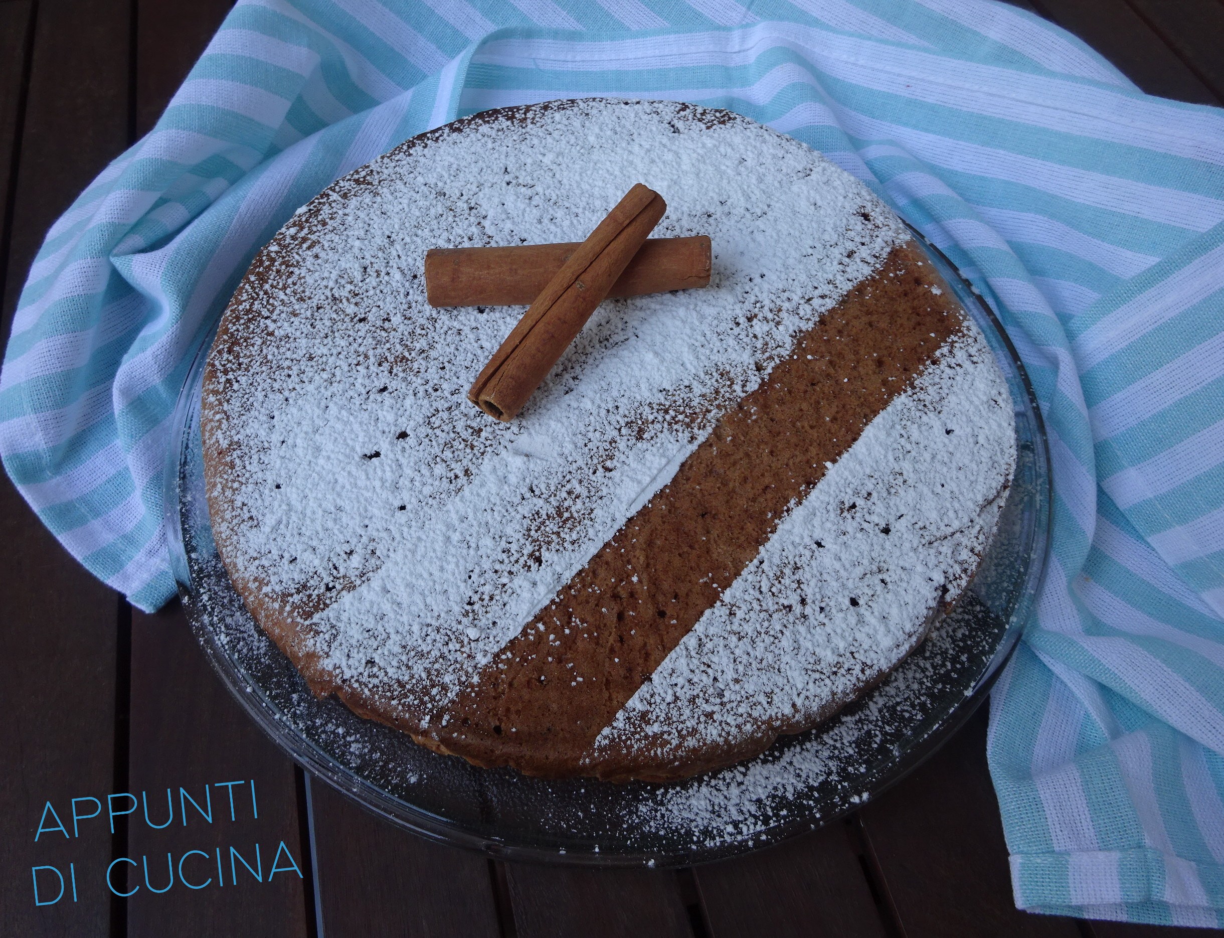 WASSERKUCHEN MIT ZIMT