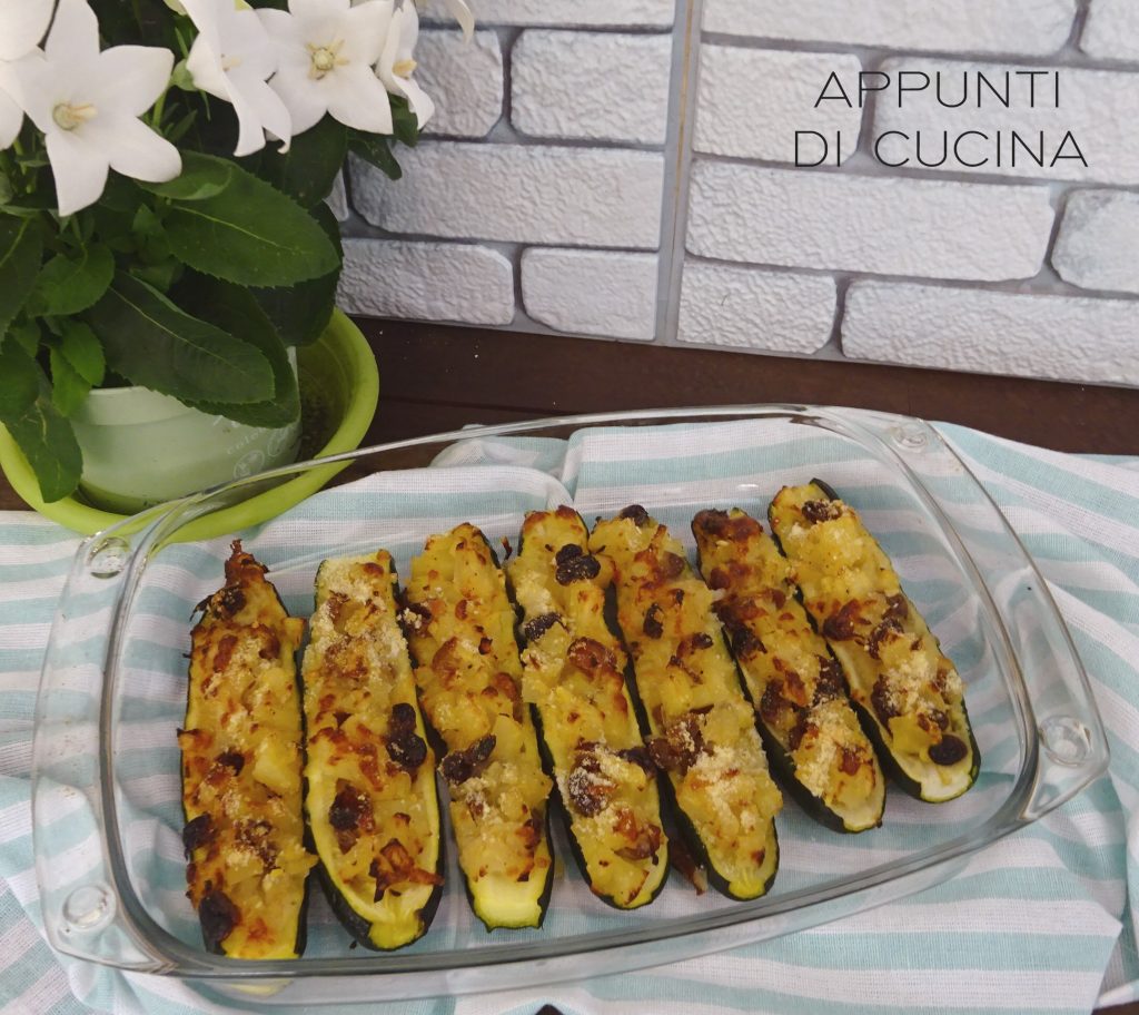Gefüllte Zucchini nach deutscher Art
