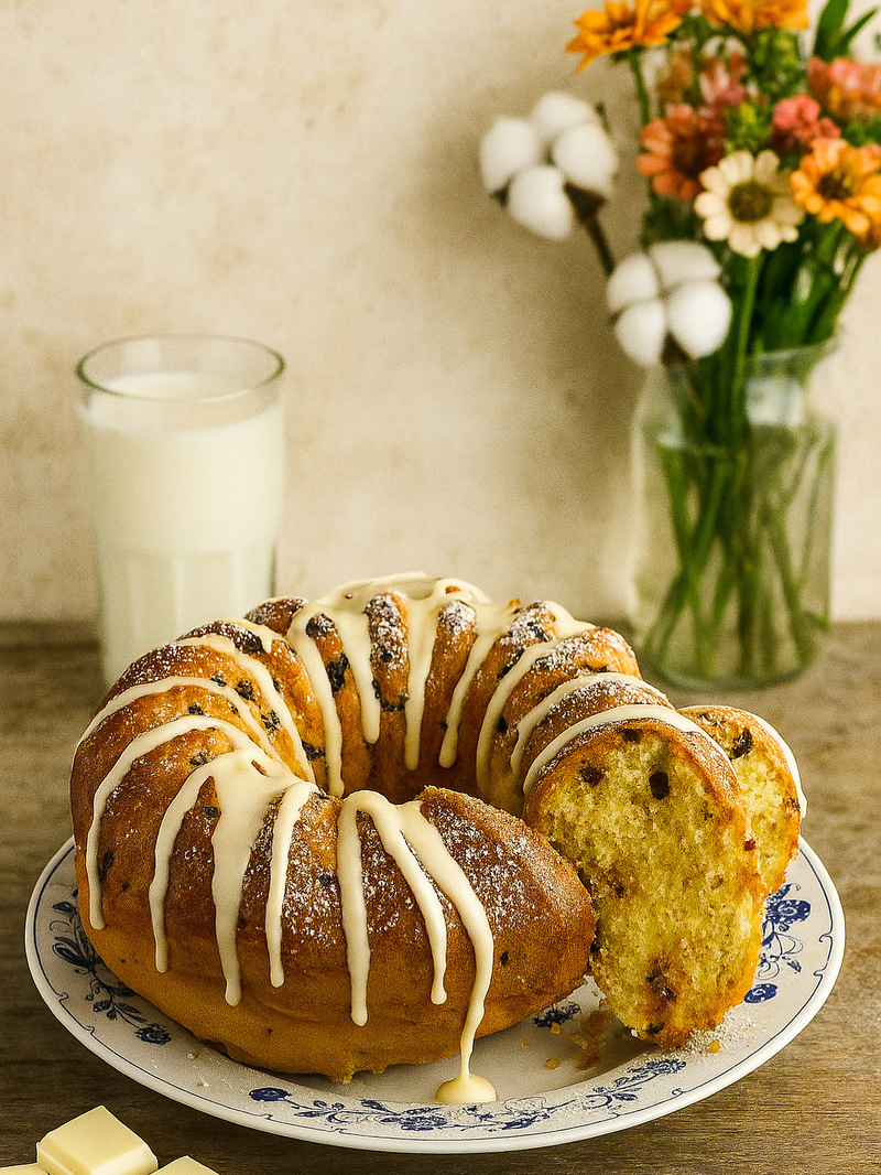 KÜRBIS-GUGELHUPF, DER HERBSTLICHE KUCHEN OHNE BUTTER MIT SCHOKOSTÜCKEN