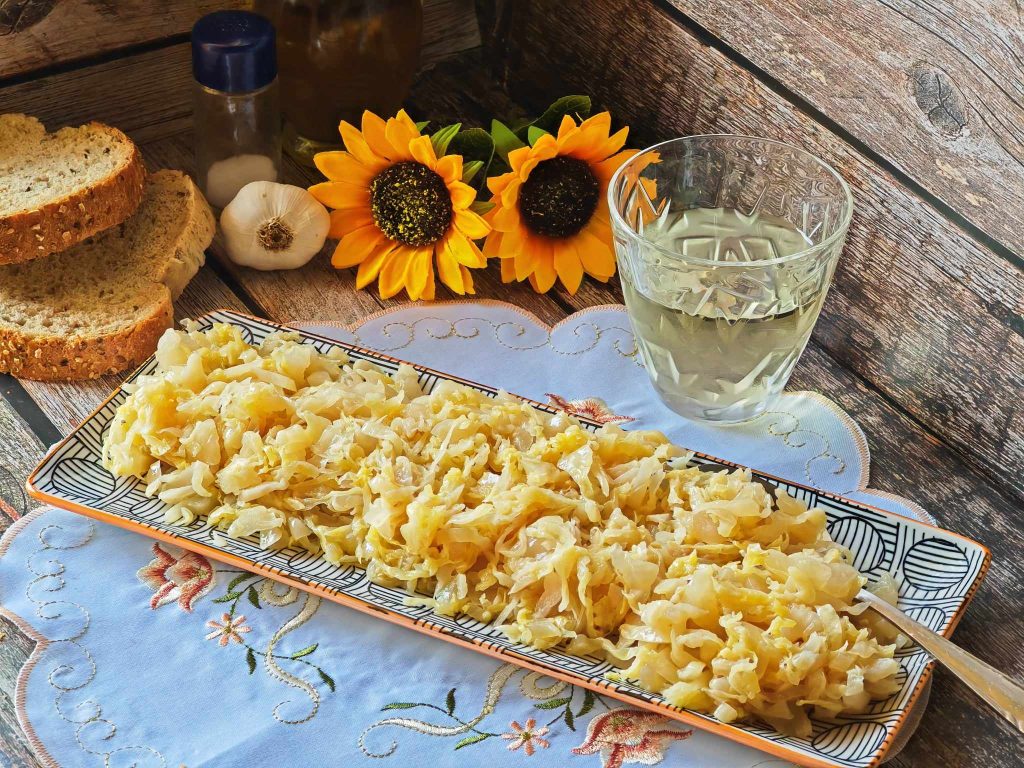 Geschmortes Weißkohl