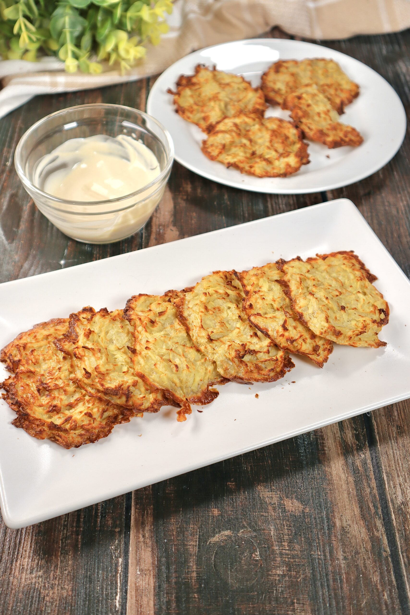 Kartoffel-Rösti aus der Heißluftfritteuse