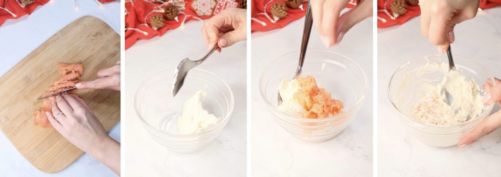 Blätterteigsterne mit Lachs in Heißluftfritteuse