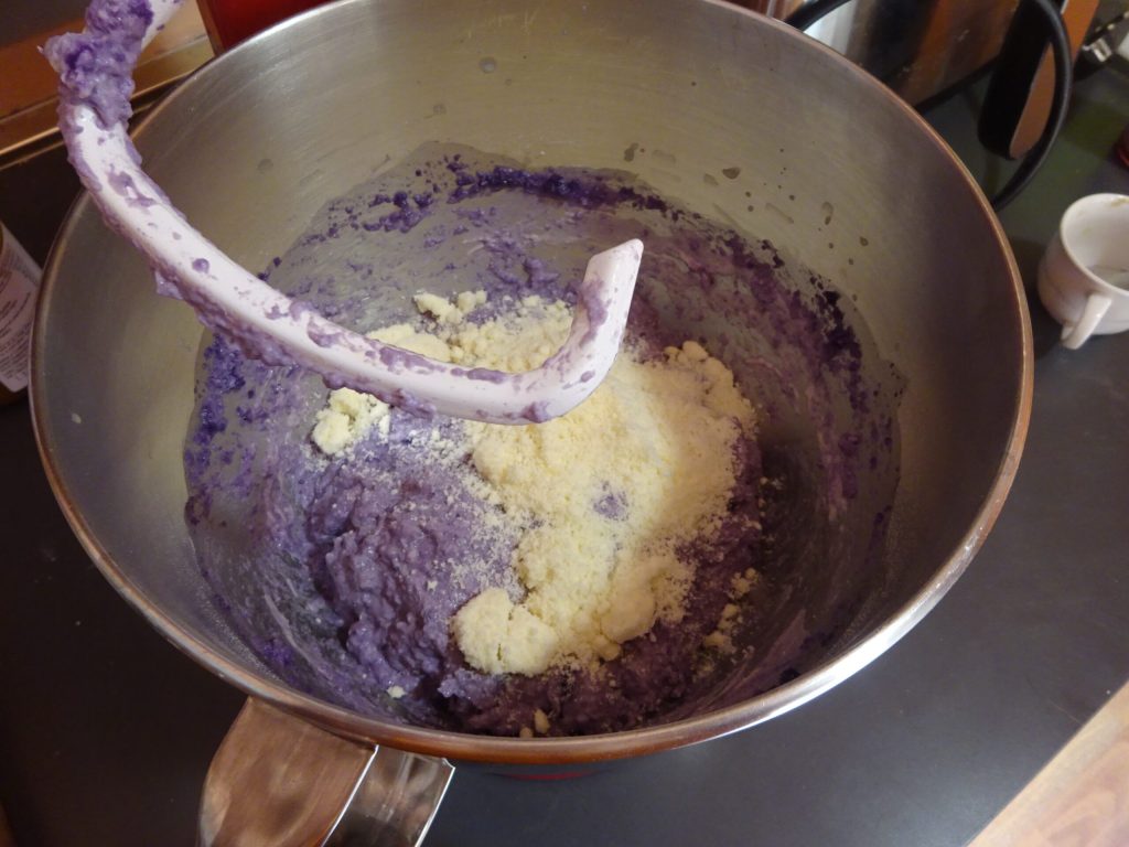 Focaccia mit Rotkohl