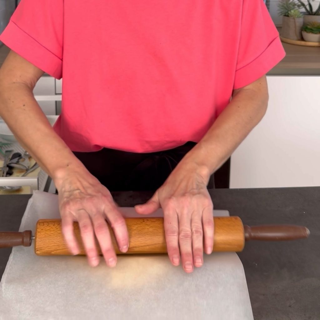 Apfelstrudel mit Mürbeteig