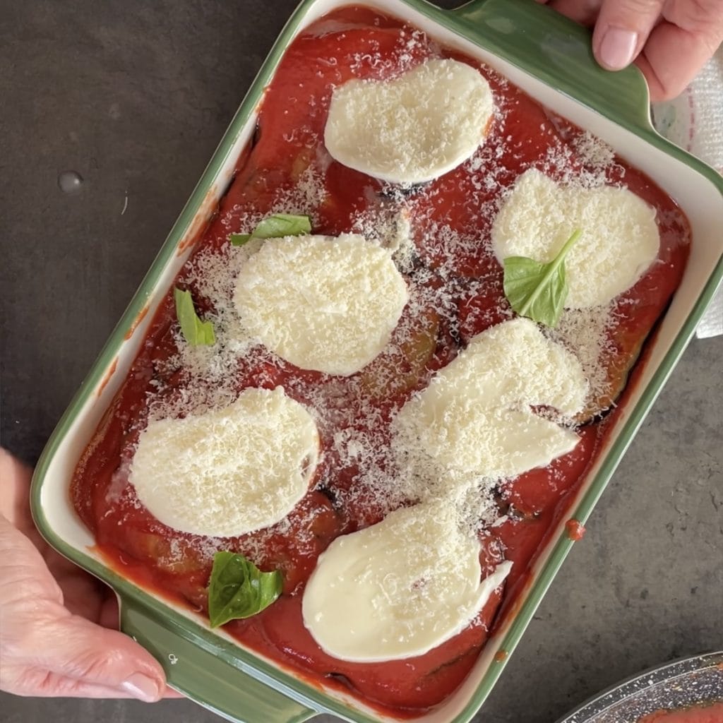 Auberginen-Parmigiana