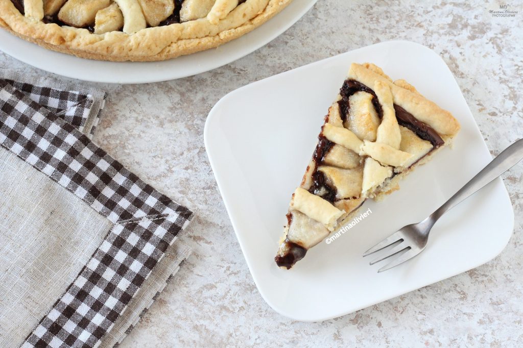 Birnen-Nutella-Kuchen