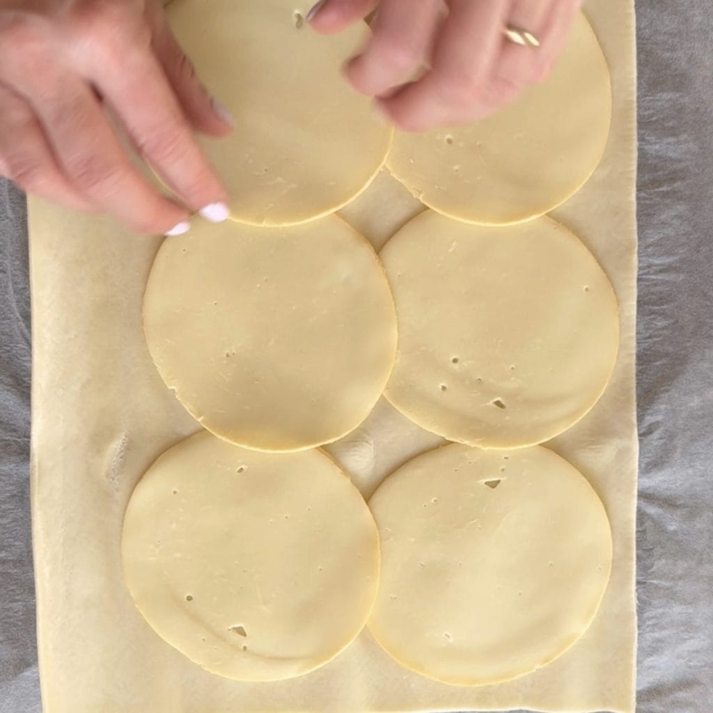 Blätterteig-Schnecken in der Luftfritteuse