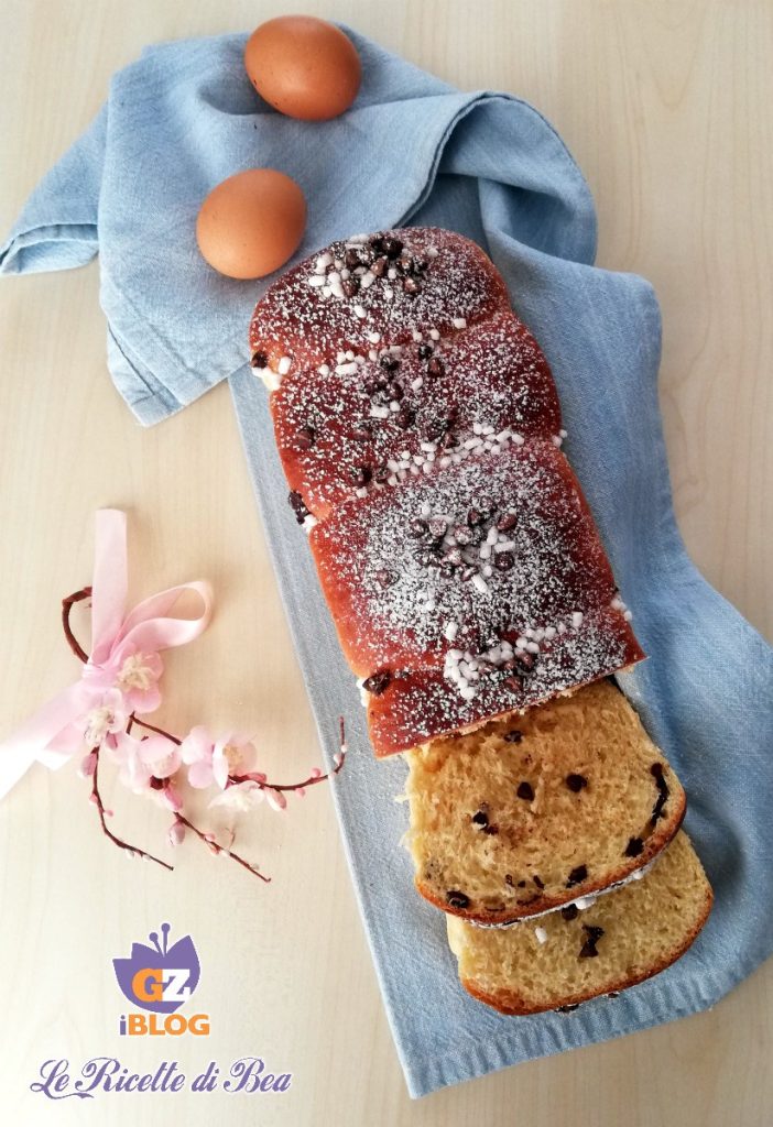 Brioche mit Schokoladenstückchen
