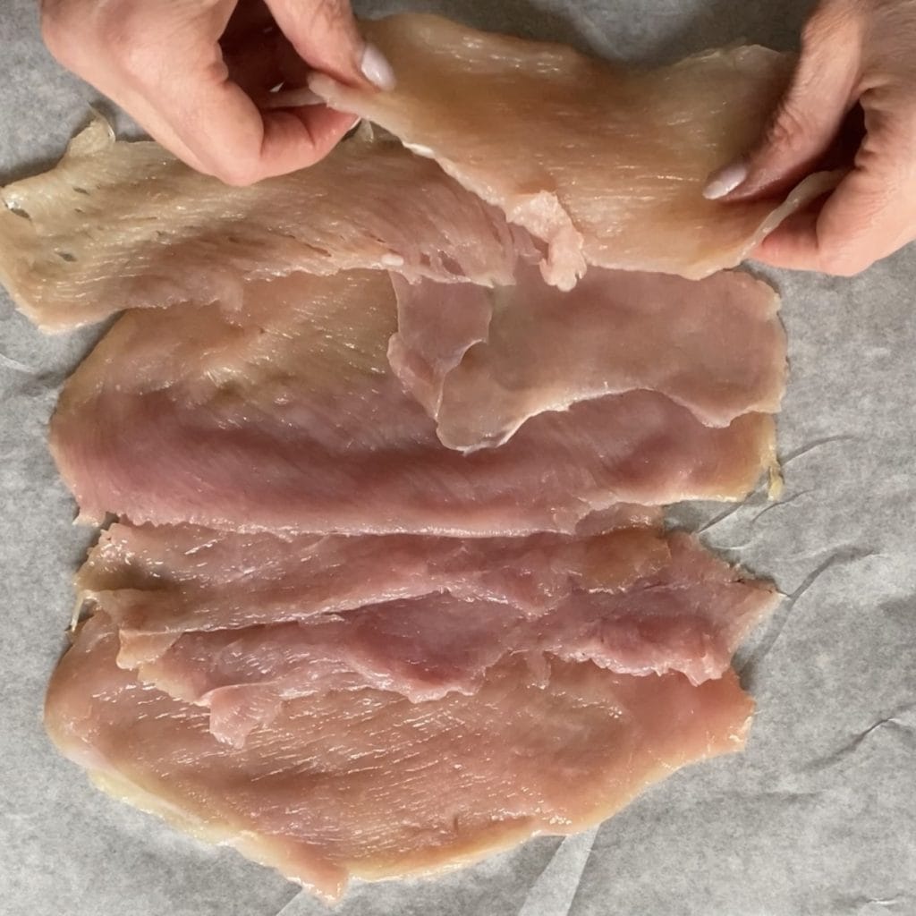 Gefüllte Putenrolle