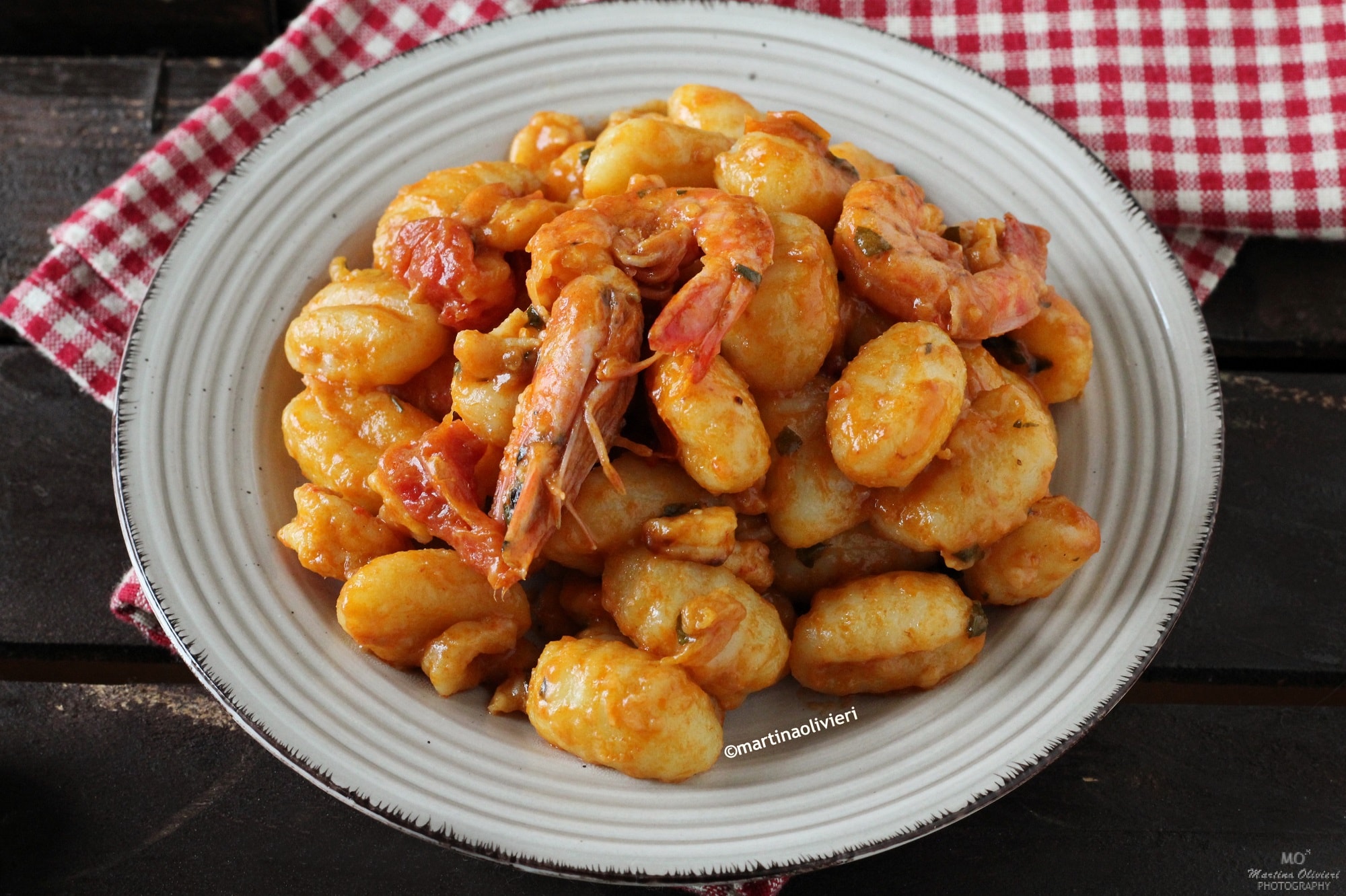 Gnocchi mit Garnelen
