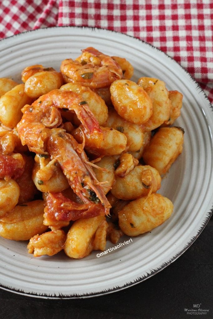 Gnocchi mit Garnelen