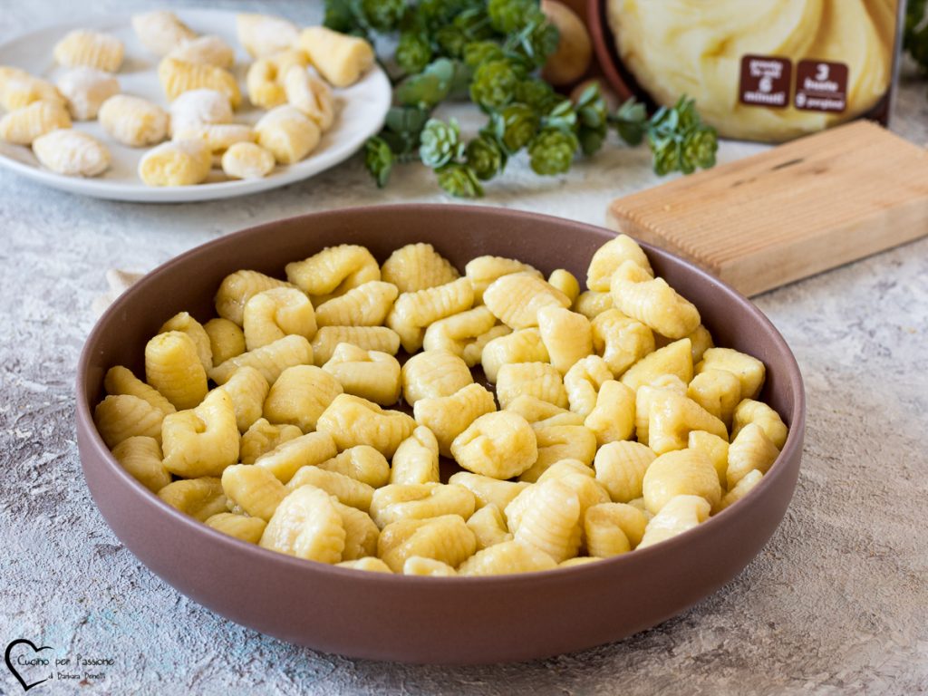 Gnocchi mit Kartoffelflocken