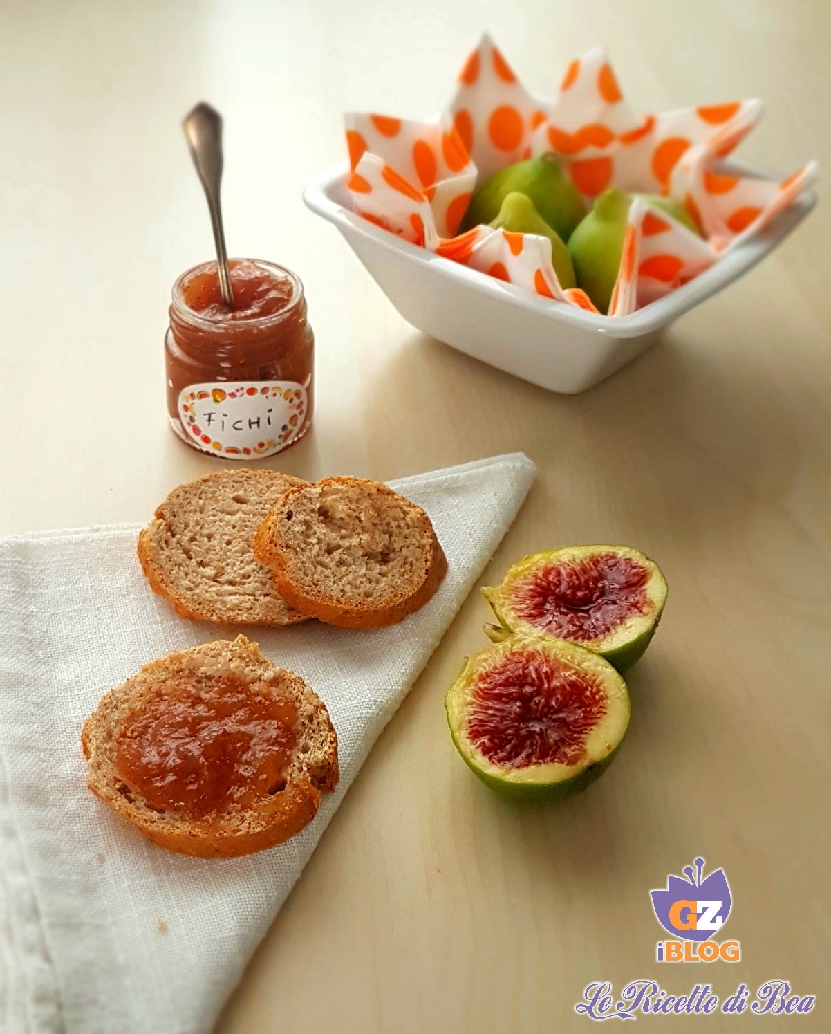 Hausgemachte Feigenmarmelade