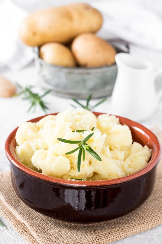 Hausgemachtes Kartoffelpüree