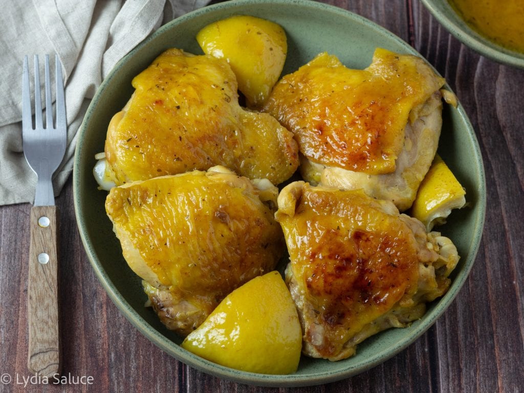 Honey Butter Chicken mit Zitrone