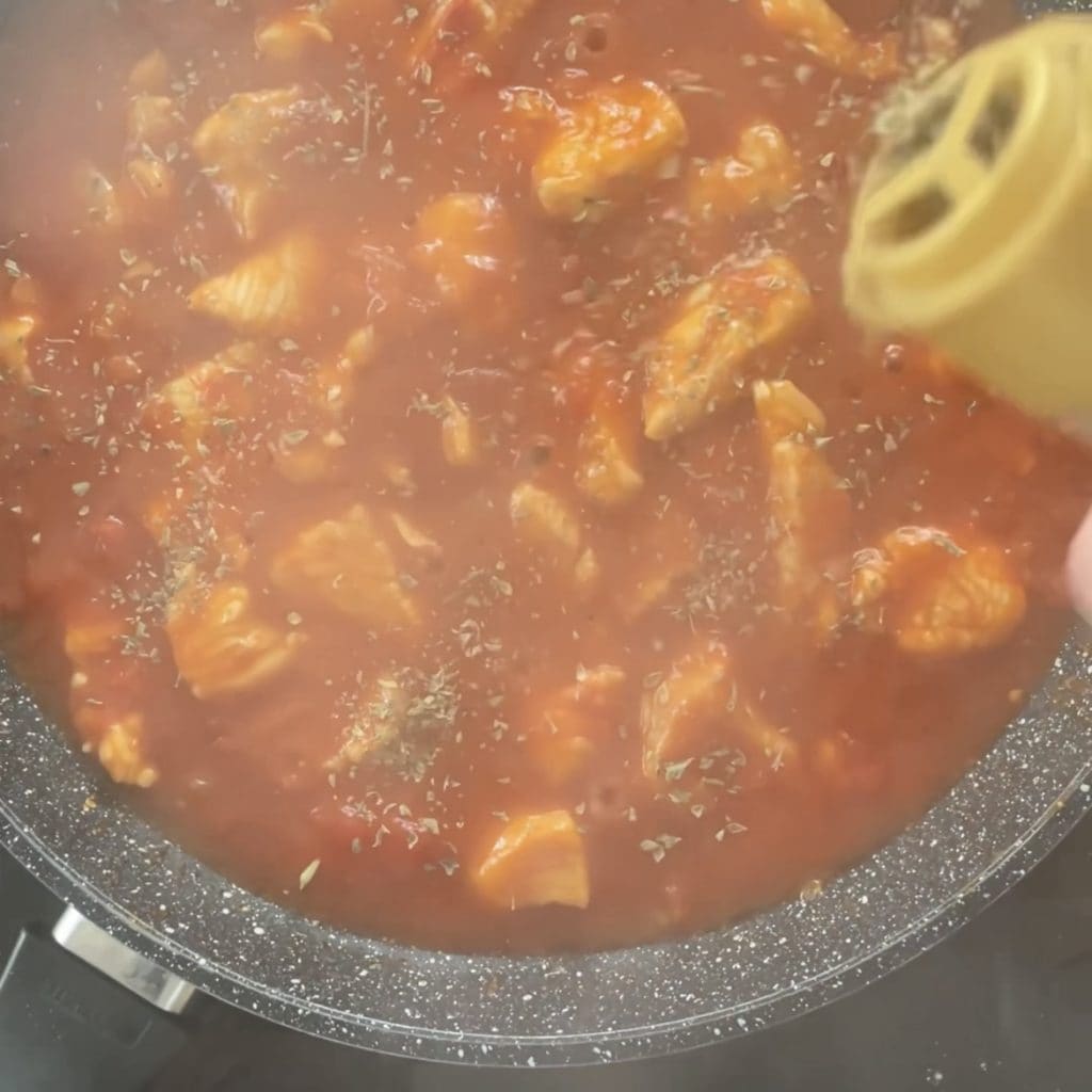 Huhnbrust mit Tomaten