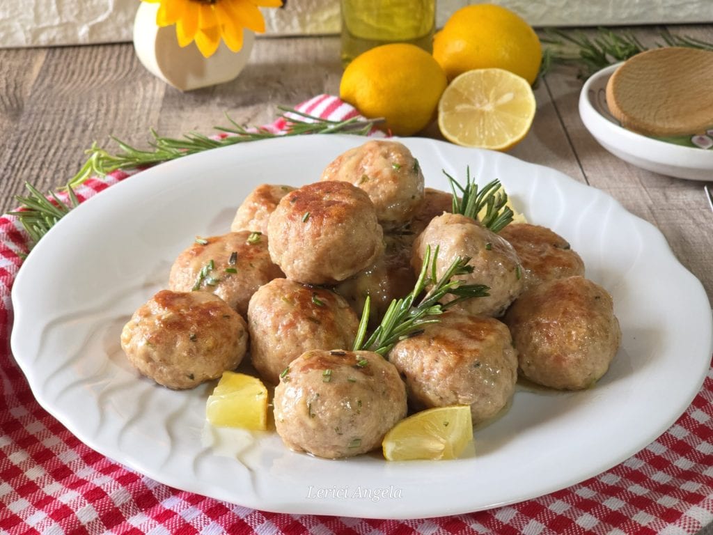 Zitronenfleischbällchen