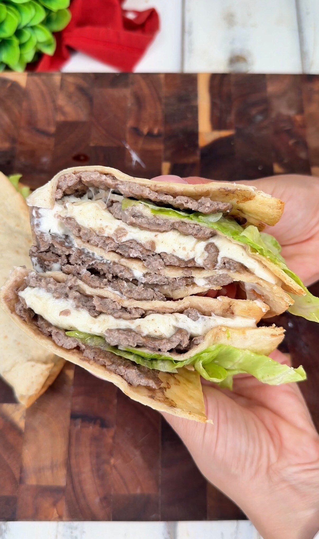 Piadaburger in der Heißluftfritteuse