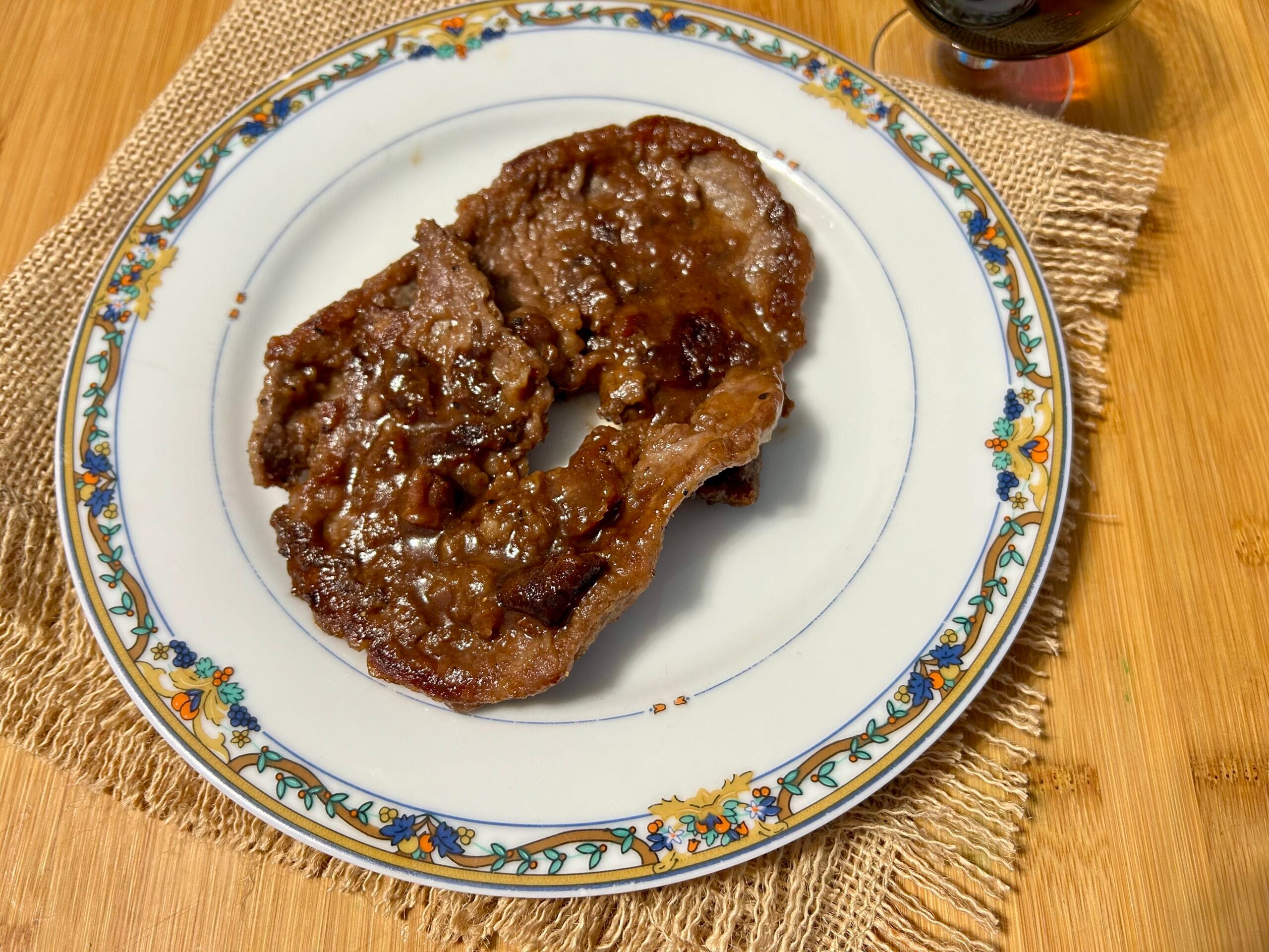 Schnitzel in Marsala-Pfanne