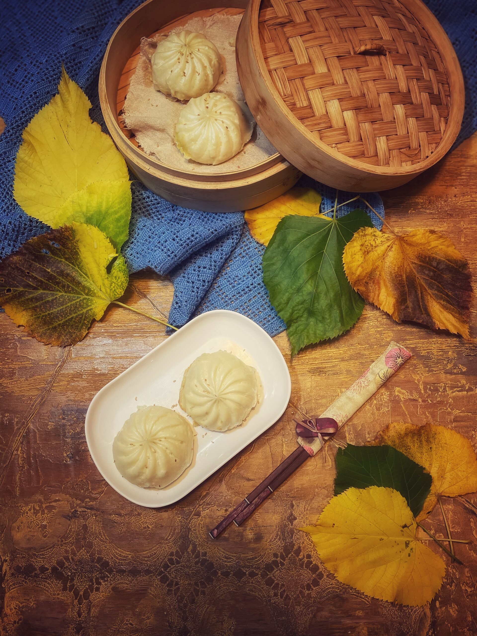 Japanische Nikuman ohne Gluten