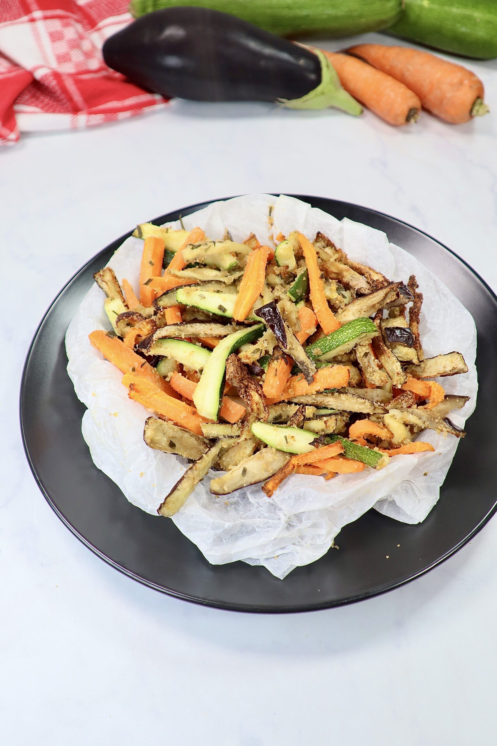 Leckere Gemüse-Snacks in der Heißluftfritteuse