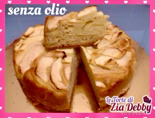 Apfelkuchen mit Stevia und ohne zugesetzte Fette.