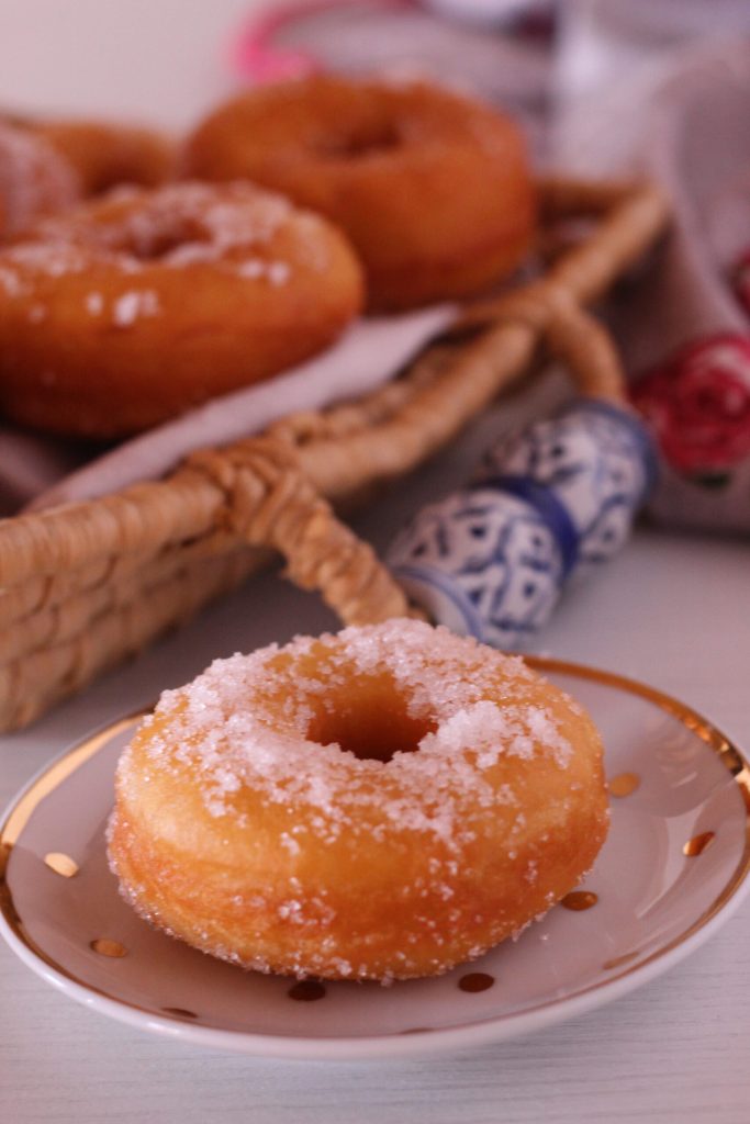 frittierte Donuts