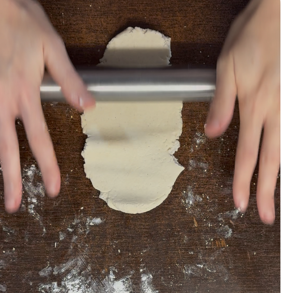 Teigauslage ohne Gluten