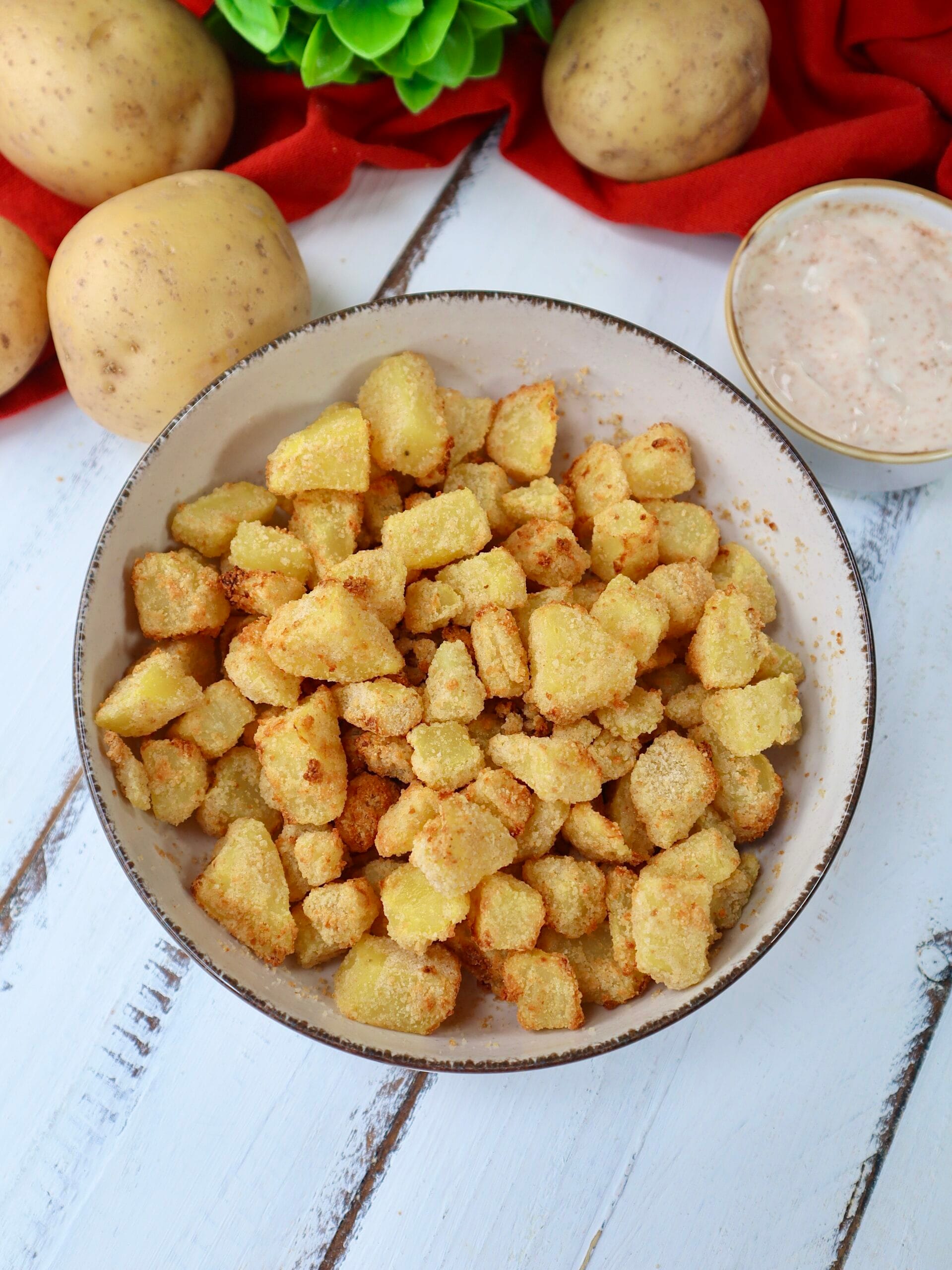 Sandige Kartoffeln in der Heißluftfritteuse