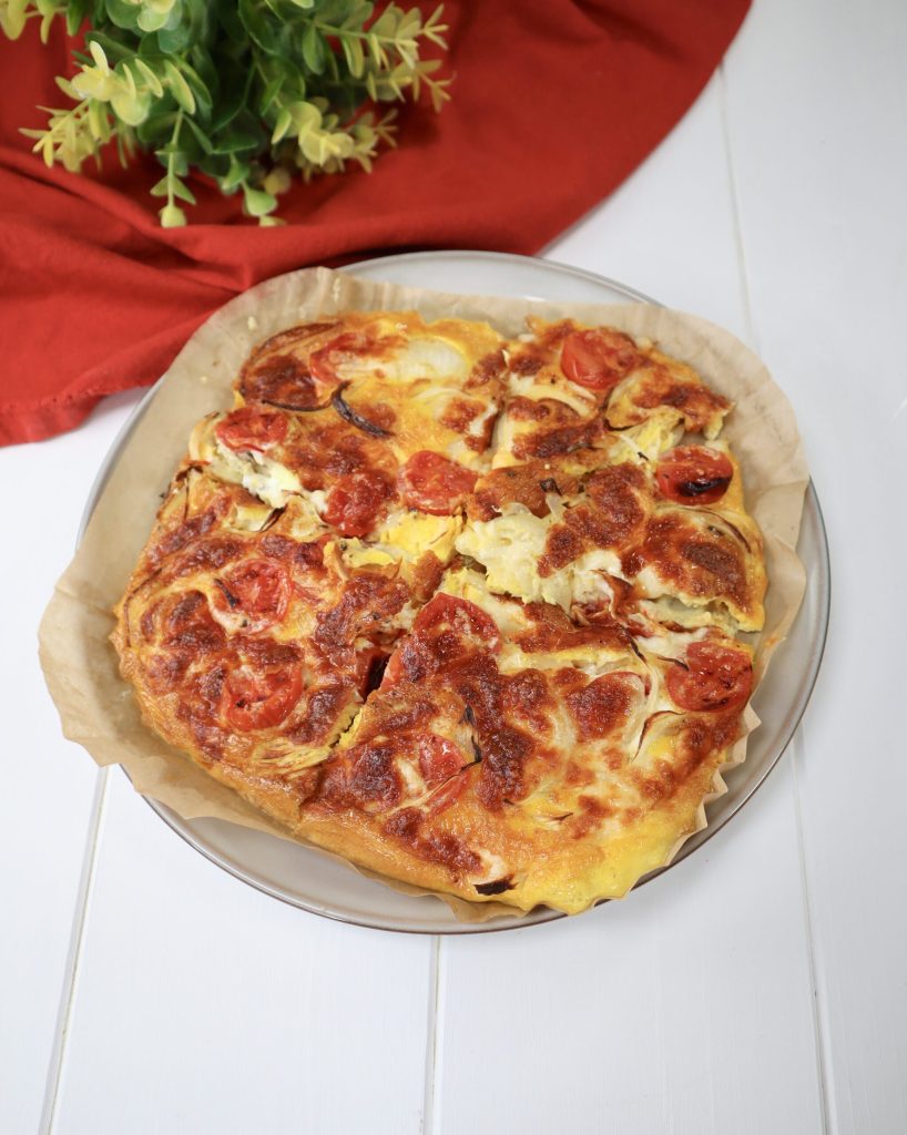 Frittata in Heißluftfritteuse