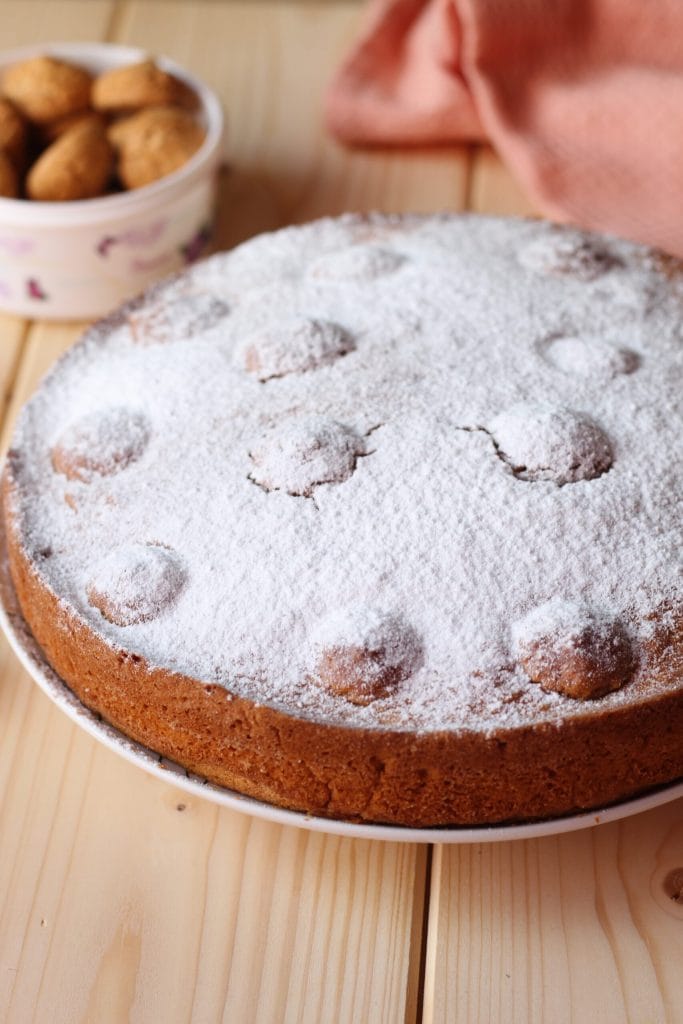 Kaffee- und Amarettikuchen